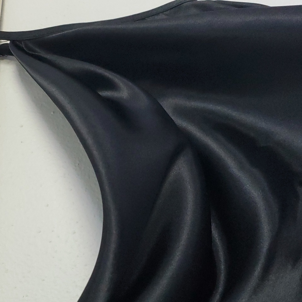 NWT Black Bebe Cowl‎ Neck Midi Dress Size S - Picture 2 of 9
